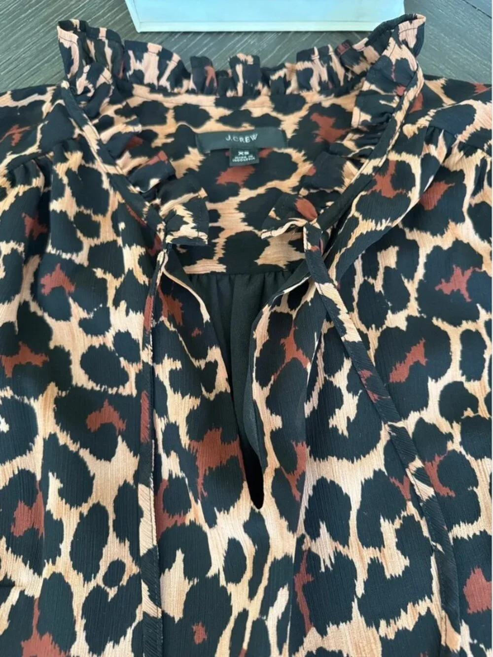 J.Crew Leopard Print Mini Dress XS | Fall Family Photos Concert Nashville Outfit